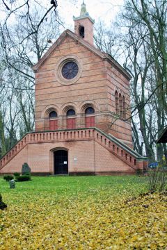Battinsthal, Schuckmann'sche Grabkapelle von Nordosten, November 2012; Foto: D. Schnell