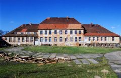 Blumberg, Herrenhaus, Hof- bzw. Ostseite, März 2005; Foto: D. Schnell