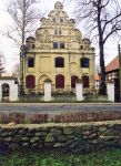 Cammin (Kamień), Bischofs- bzw. Buddenhaus, östliche Schmalseite, April 2003; Foto: D. Schnell