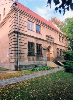 Altdamm (Dąbie), fürstliches Jagdhaus, Nordostseite von Osten, Oktober 2009; Foto: D. Schnell