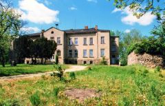 Altwigshagen, Herrenhaus, Hof- bzw. Südostseite, Mai 1995; Foto: D. Schnell