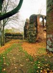 Daber (Dobra), Schloss- und Burganlage von Südwesten, Oktober 2007; Foto: D. Schnell