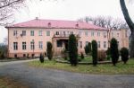 Bornzin (Borzęcino), Herrenhaus, Hof- bzw. Südseite, April 2009; Foto: D. Schnell