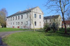 Blesewitz, Herrenhaus von Westen, März 2014; Foto: D. Schnell