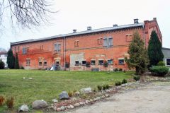 Berglase, Ökonomiegebäude von Südwesten, Februar 2014; Foto: D. Schnell