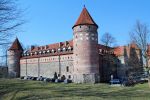 Bütow (Bytow), Burg von Osten, März 2015; Foto: D. Schnell